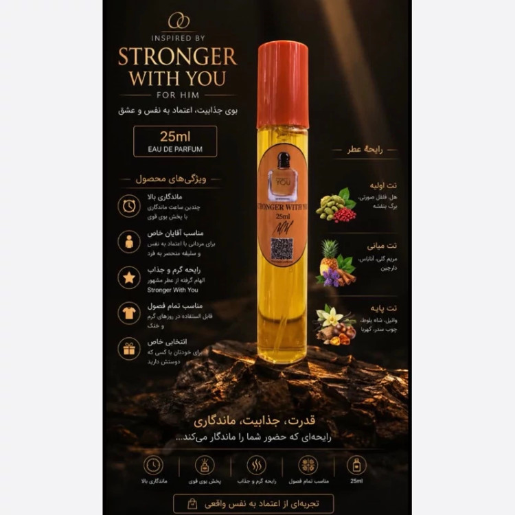عطر جیبی آقایان stronger with you