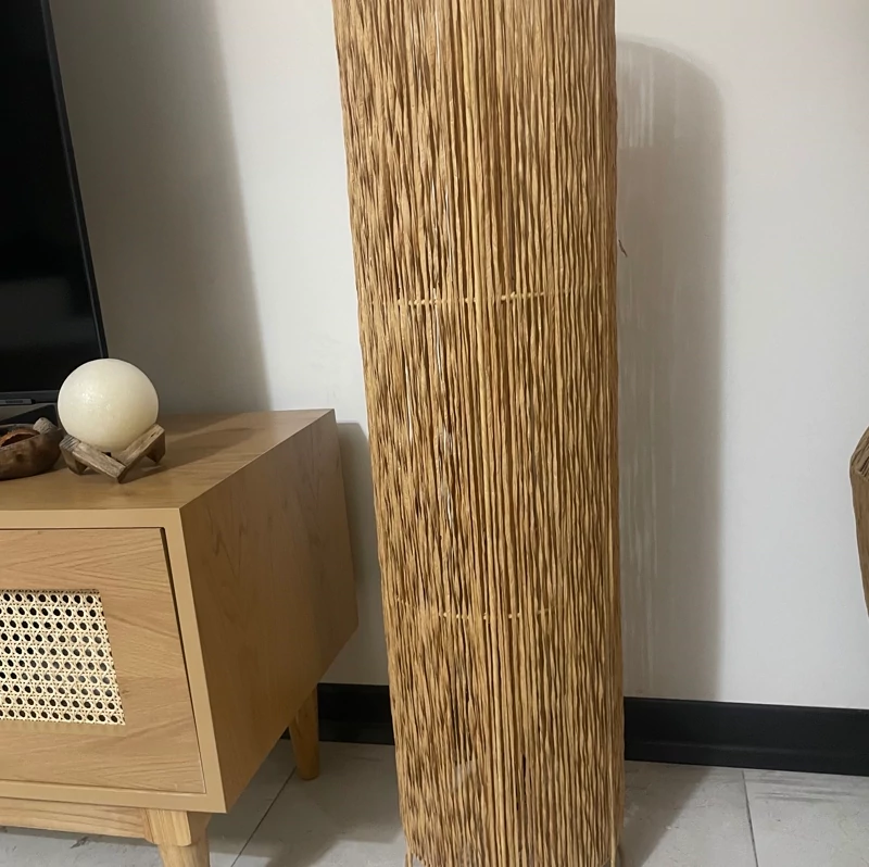 اباژور استوانه ای رافیا بافی (پس کرایه)